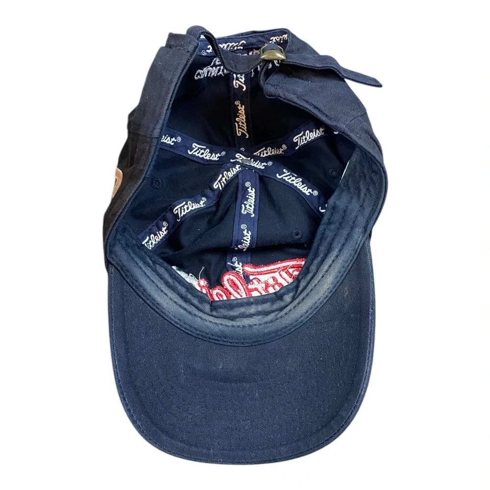 Titleist Hat‎ Cap Strap Back Blue Country Club Of Lexington FootJoy Embroidered